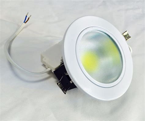 spot de techo de led  blanco calido unidad integrada   en mercado libre