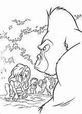 Tarzan Coloring Pages Book Disney Kids Fun Skgaleana Coloriage Info Index Printables sketch template