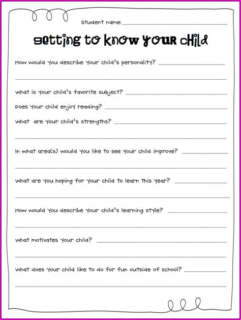 parent child relationship worksheet worksheet resume examples