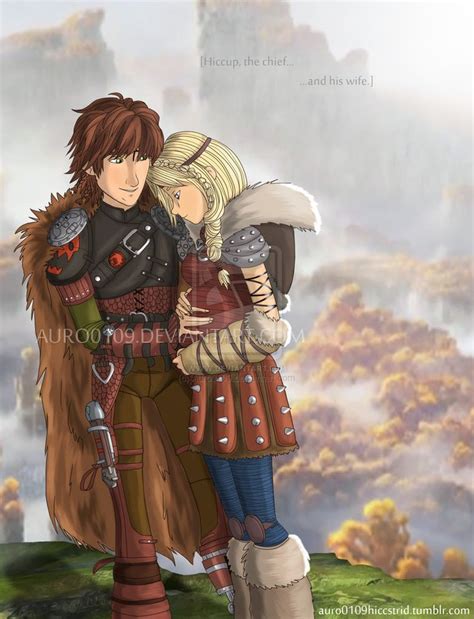 hiccup the chief and his wife astrid who is pregnant and no one knows my amount of feels right