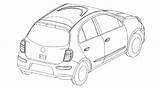 Micra Revealed Lightweight Philosophy Toont Nuevo Autofans Carscoops sketch template