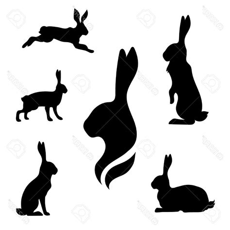 rabbit outline drawing  getdrawings