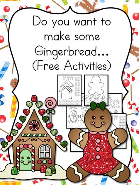 gingerbread man cutout template  homeschool village