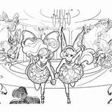 Barbie Coloring Pages Fairy Secret Raquelle Fairies Hellokids Printable sketch template