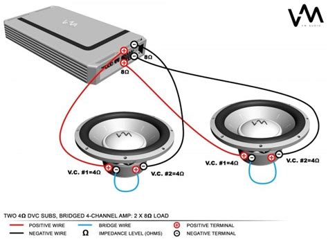 dual  ohm subwoofer wiring diagram car wiring diagram