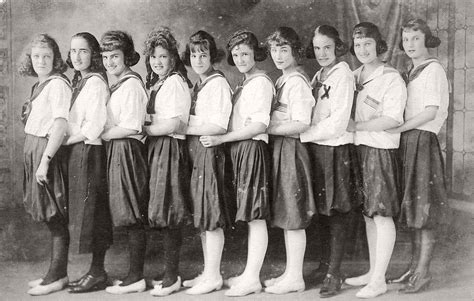 vintage group photos of dancing girls 1910s 1930s