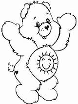 Care Coloring Bear Pages Bears Printable Kids sketch template