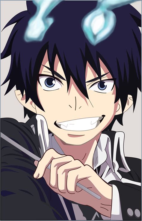 Ao No Exorcist Rin Okumura Anime Garotos Anime