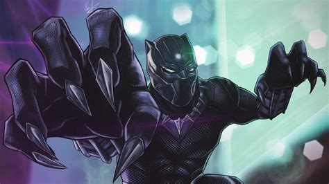 Comics Black Panther Hd Wallpaper By Saif Z K
