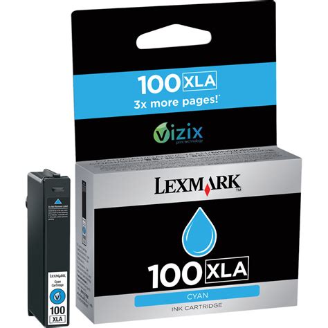 lexmark xla cyan high yield ink cartridge  bh photo