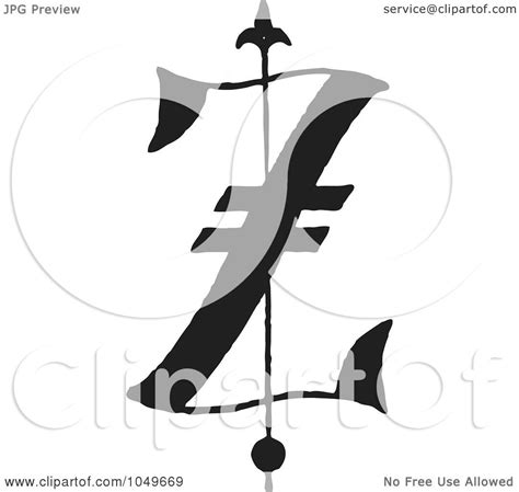 Royalty Free Rf Clip Art Illustration Of A Black And