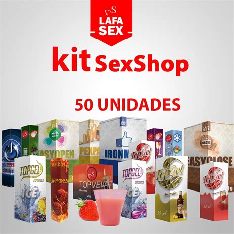 Kit Sexshop 50 Un Produtos Lafasex Melhor Kit Sex Shop Do Ml R 199