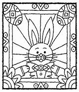 Easter Paste Tablou Crayola Iepurasul Hase Popular Azcoloring sketch template