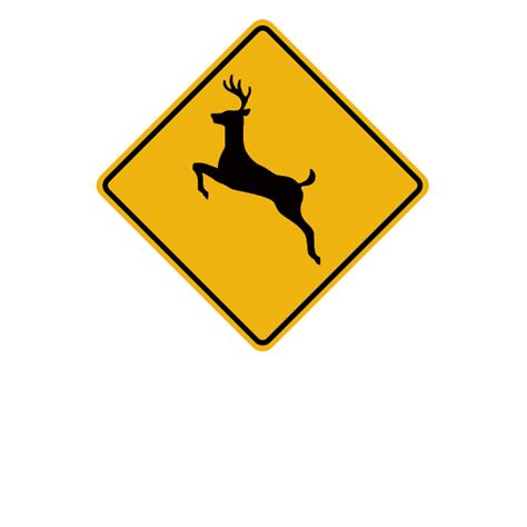 deer crossing sign las vegas sign design