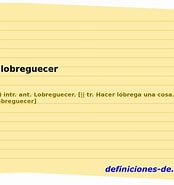 Image result for Alobreguecer. Size: 174 x 185. Source: www.definiciones-de.com