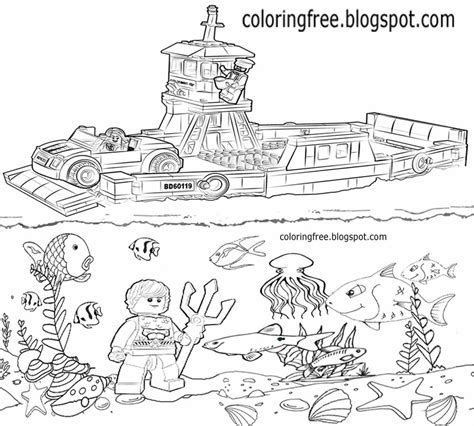 printable lego city coloring pages  kids clipart activities