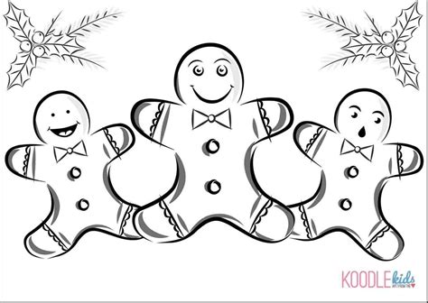 gingerbread girl coloring pages printable  coloring pages