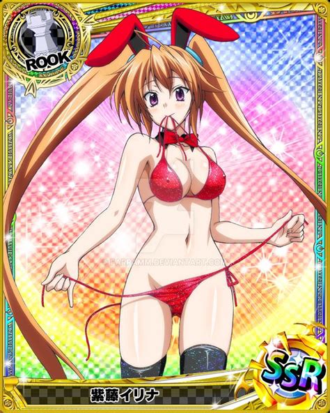 Dxd Cards [rabbit Iii] Irina Shidou 1 By Farramm On