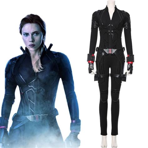 Avengers 4 Endgame Black Widow Outfit Cosplay Costume