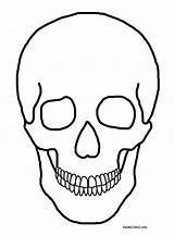 Head Coloring Pages Human Halloween Skull Color Things Getcolorings Printable Skulls Getdrawings Come sketch template