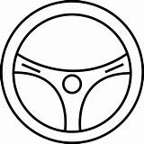 Steering Wheel Vehicle Coloring Icon Vector Template Pages Logo Sketch Eps Svg Edit Ago Check Years sketch template