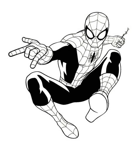 spiderman coloring book art images  pinterest altered book