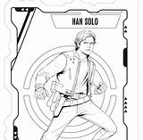 Wars Star Solo Coloring Pages sketch template