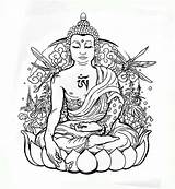 Boeddha Kleurplaten Kleurplaat Downloaden sketch template