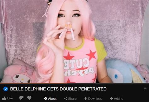 Belle Delphine Gets Double Penetrated Belle Delphine S Pornhub