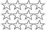 Estrela Estrelas Recortar Pequena Moldes Varias Modelos Clip Ler Tamanho sketch template