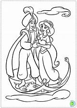 Aladdin Coloring Pages Jasmine Disney Princess Colorear Printable Kids Para Dibujos Sheets Coloringdisney Dinokids Print Girls Libro Close Princesas Choose sketch template