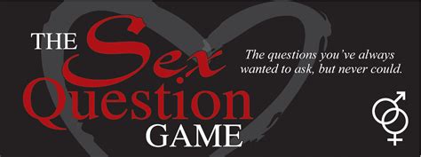 the sex question game