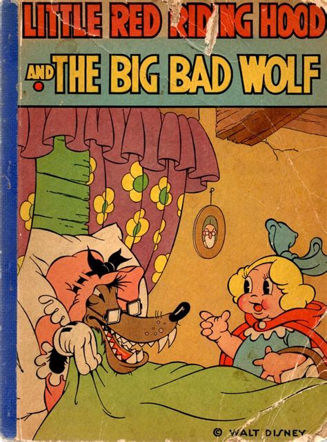 Little Red Riding Hood And The Big Bad Wolf By Staff Of The Walt Disney