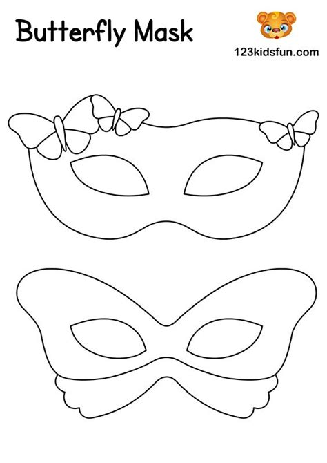 printable masquerade masks template  kids fun apps mardi gras