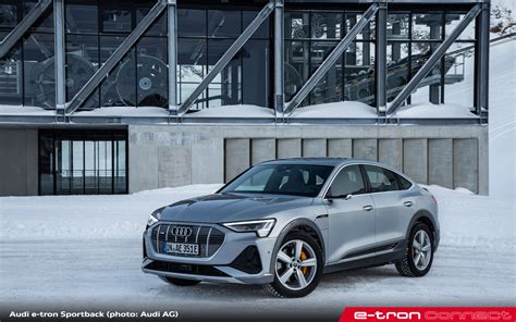 fully electric   thrilling  audi  tron sportback  sale