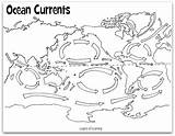 Ocean Currents Earth Easy Coloring Convection Science Drawing Current Layers Learning Grade Oceanography Floor Conduction Water 8th Template Kids Surface sketch template
