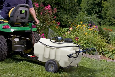 pull  lawn sprayer  brinly hardy lawn  garden attachments