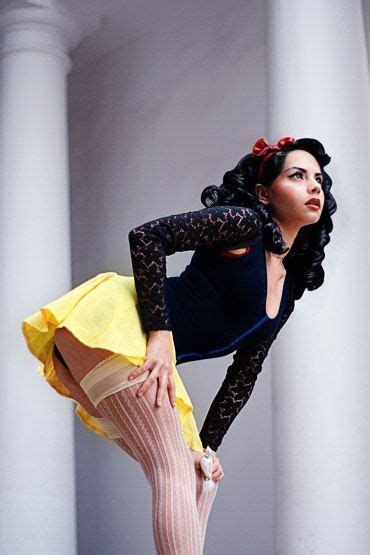 sexy snow white cosplay burlesque pin up pinterest