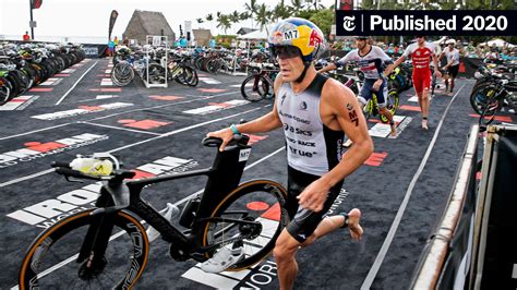 ironman triathlons plan  endure  pandemic   york times