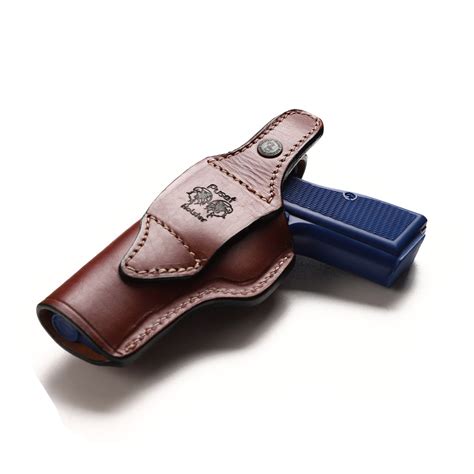 browning  power leather iwb concealed carry holster pusat holster
