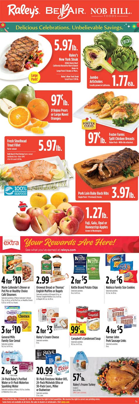 raleys current weekly ad   frequent adscom