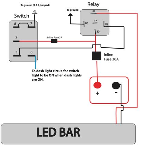 led bar wiring diagram wiring diagram  schematic diagram images