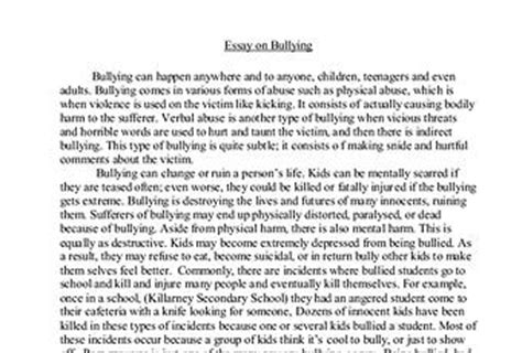 cyber bullying essay paperblog