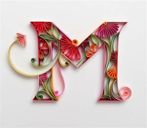 image  letter  spring quilling letters paper quilling designs