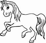 Coloring Pages Horse Shire Getdrawings sketch template
