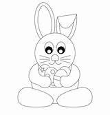 Easter Egg Pages Coloring Bunny Ukrainian Simple Eggs sketch template