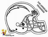 Chargers Nfl Helmets Eagles Stomp Steelers Getdrawings sketch template