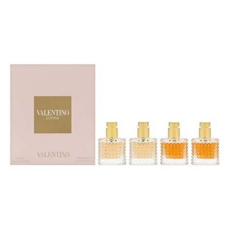 Valentino Valentino Donna For Women 4 Piece Set Includes 2 X 0 2oz