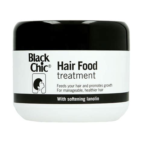 black chic hair food ml med
