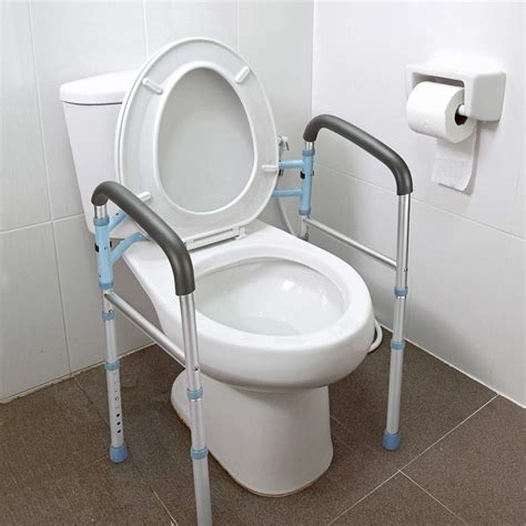 oasisspace stand  toilet safety rail heavy duty medical toilet